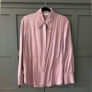 Vince Relaxed Long Sleeve Button Down